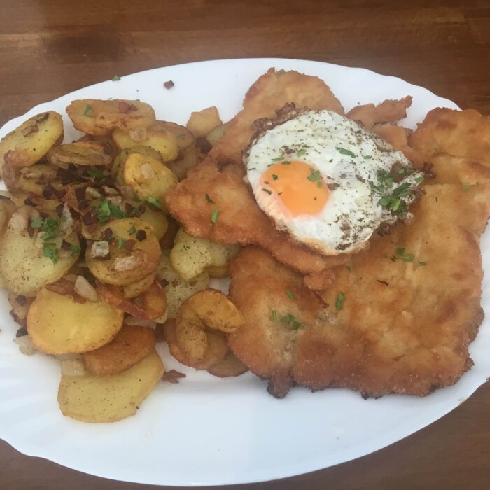 Frischen Kabeljau gebraten