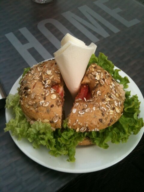 Thunfisch-Bagel