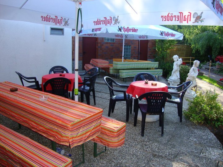 Außenbereich und Biergarten