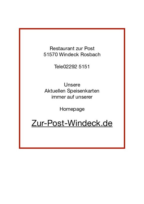 Profilbild von Zur Post