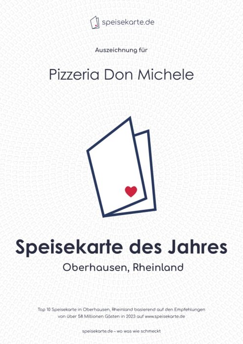 Profilbild von Pizzeria Don Michele