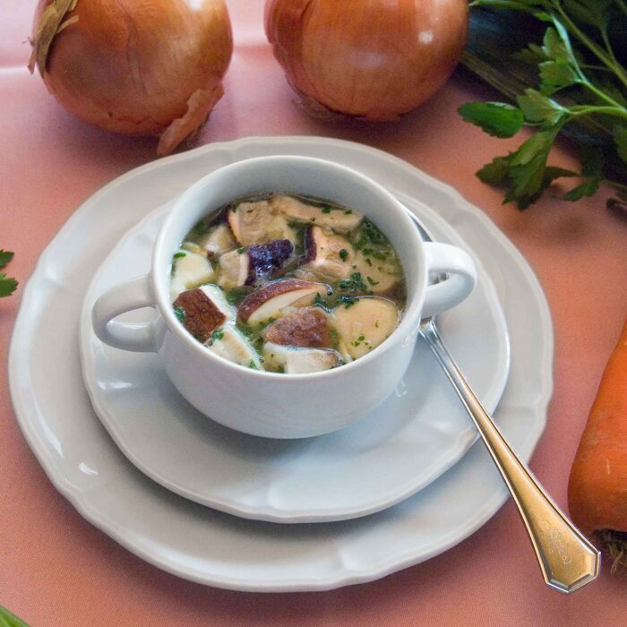 Steinpilzsuppe