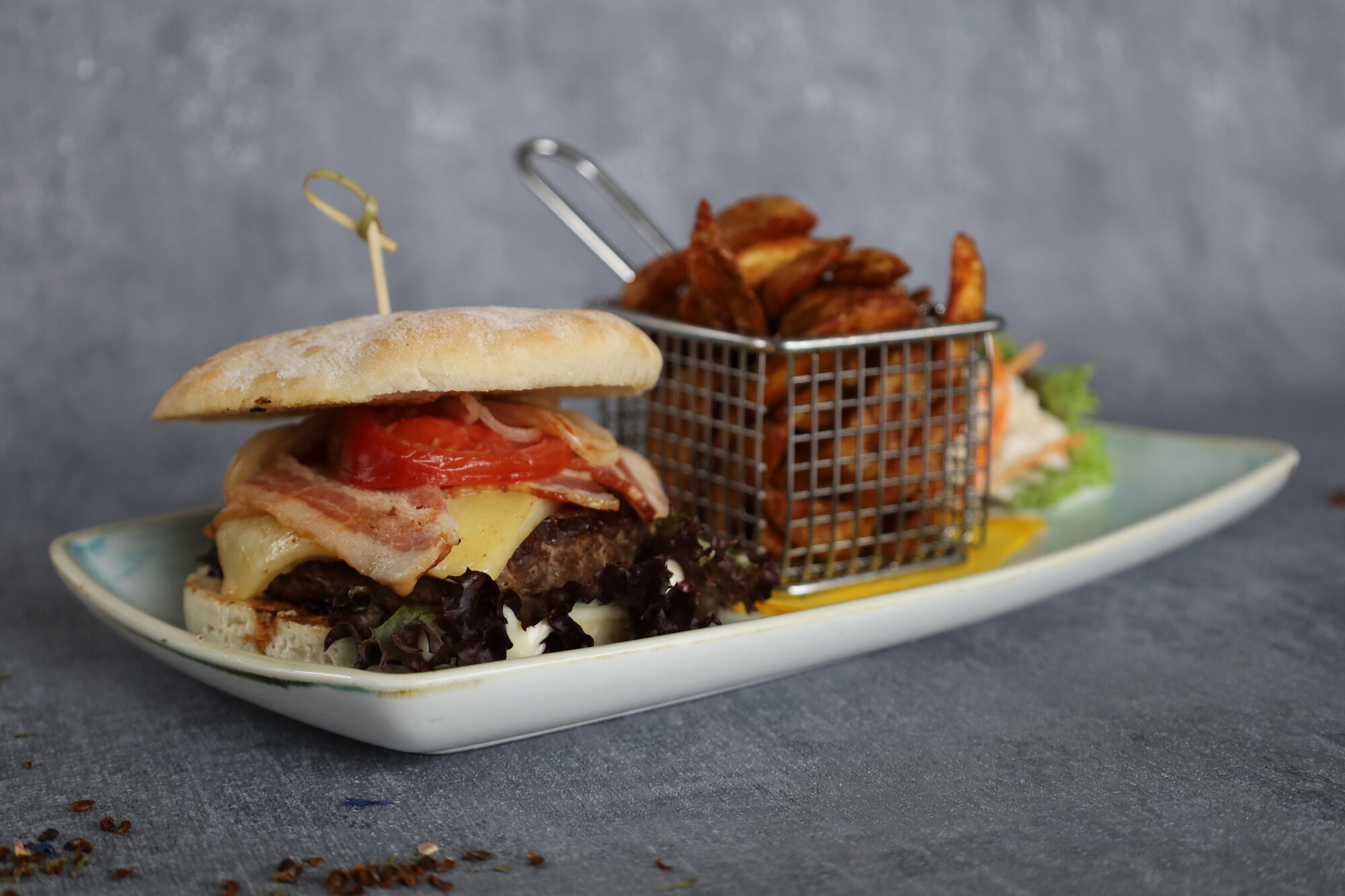 Big Angus Beef Burger – als Cheeseburger