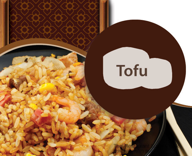 442. Gebratener Reis mit Tofu ข้าวผัด Tofu
