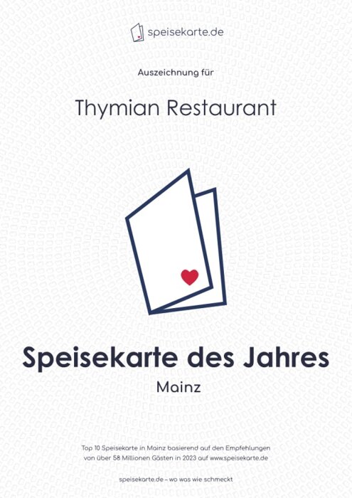 Profilbild von Thymian Restaurant