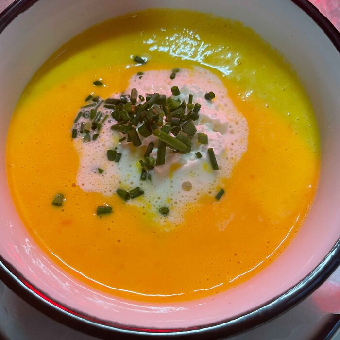 Kürbiscremesuppe