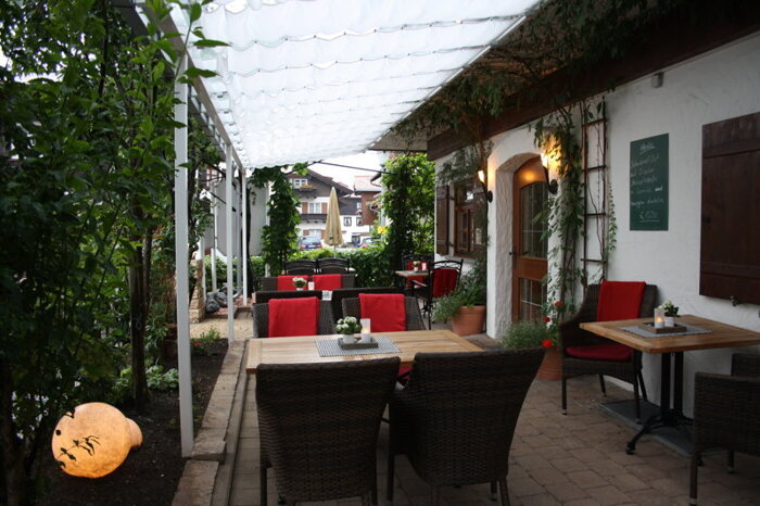 überdachte Terrasse