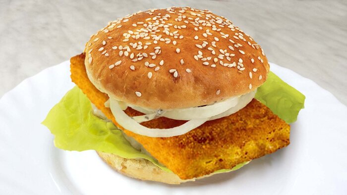 XXL Fisch-Burger