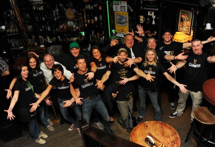 Das Irish Pub Koblenz Team 2012 