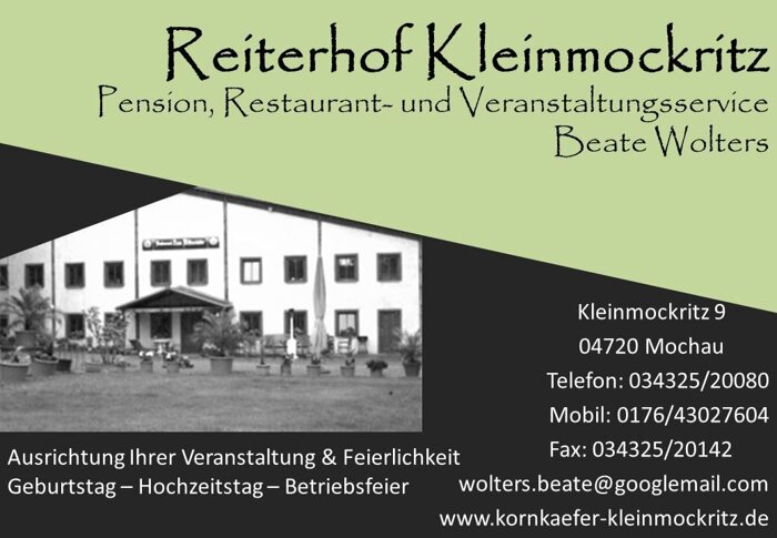 Profilbild von Gaststätte "Kornkäfer Kleinmockritz"
