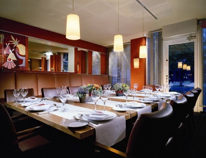 Der Private Dining Room bietet Platz für bis zu 25 Personen und ist ein sepparater Raum des Restaurants. 