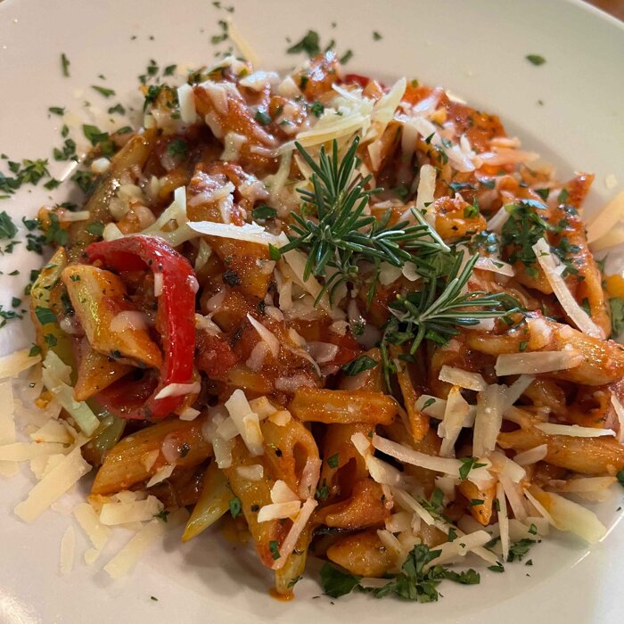 Unsere vegetarischen Penne Da Fernando