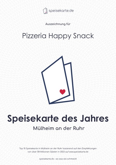 Profilbild von Pizzeria Happy Snack