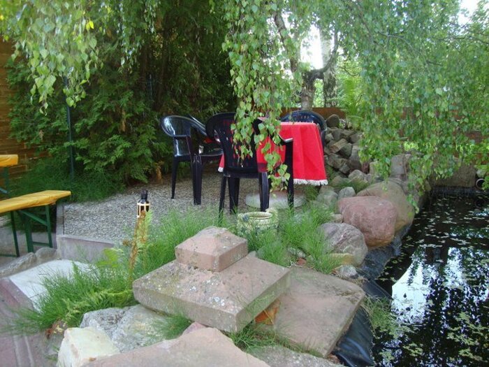 Außenbereich und Biergarten