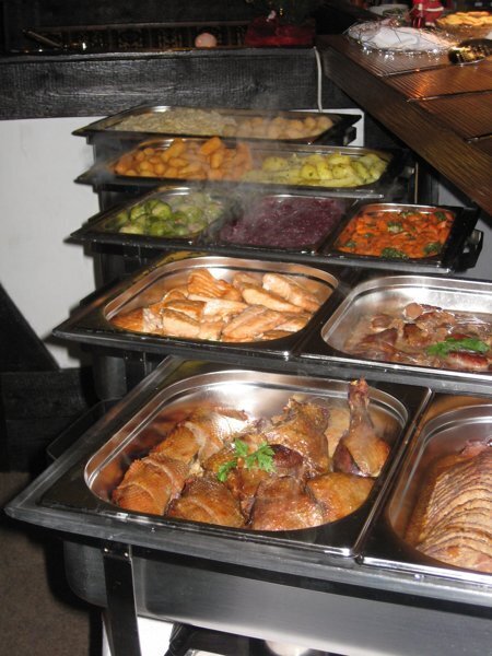 Festliche Buffets zu jeder Veranstaltung (Weihnachten 2009)