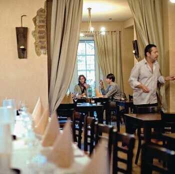 Innenansicht, Ristorante La Cena, Essen