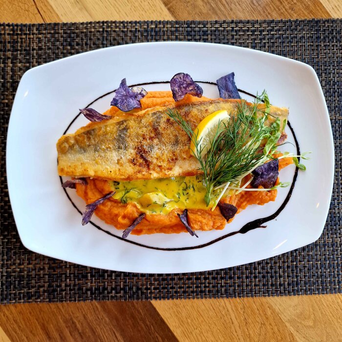 Gebratenes Zanderfilet