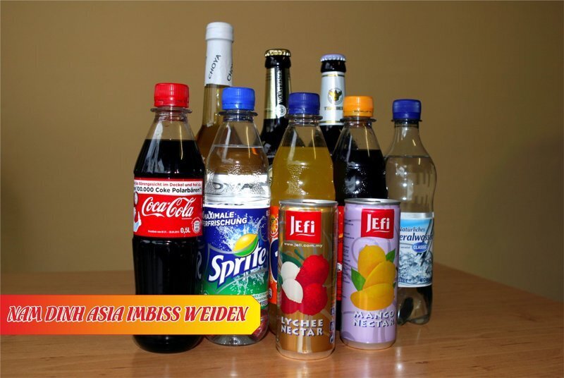 Cola, Fanta, Sprite, Cola-Mix, Mineralwasser, Orangensaft,...    0,50L