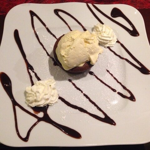 Soufflé mit Eis
