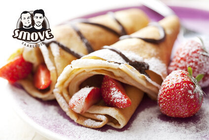 Crepes mit Zimt und Zucker