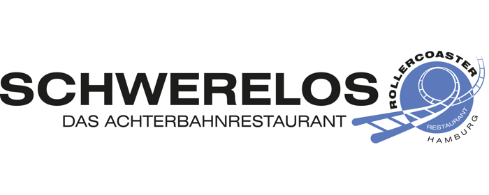 Logo des Schwerelos das Achterbahnrestaurant in Hamburg