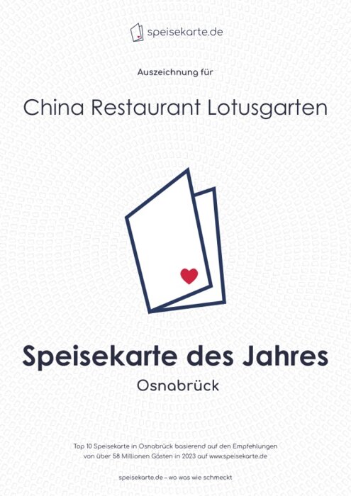 Profilbild von China Restaurant Lotusgarten