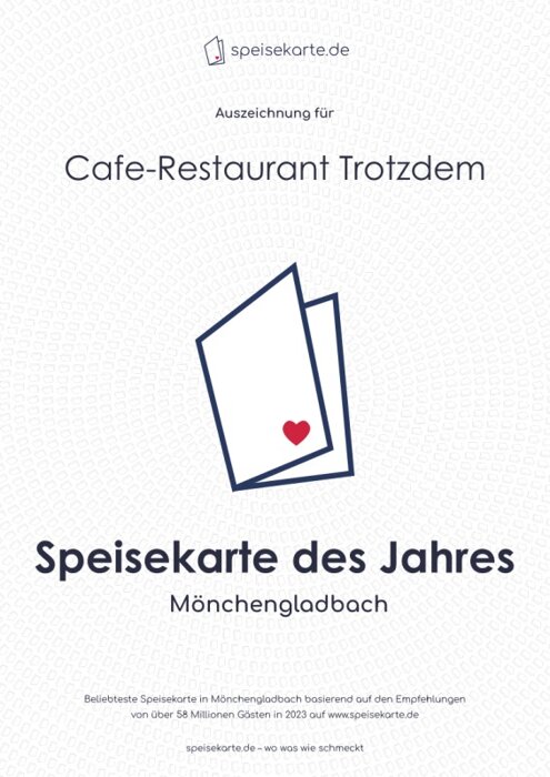 Profilbild von Cafe-Restaurant Trotzdem